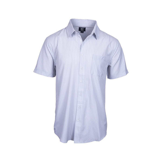 Mast 1883 Men's Perforated Short Sleeve Button-Up Shirt