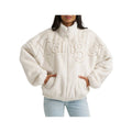 Wrangler Women's Logo Faux Fur Jacket