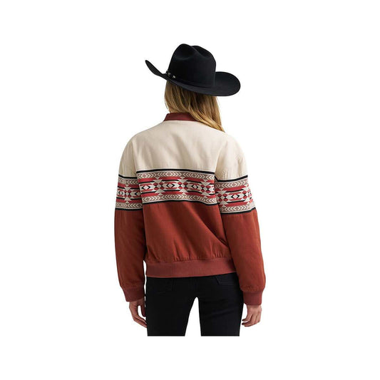Wrangler Women's Bomber Print Jacket