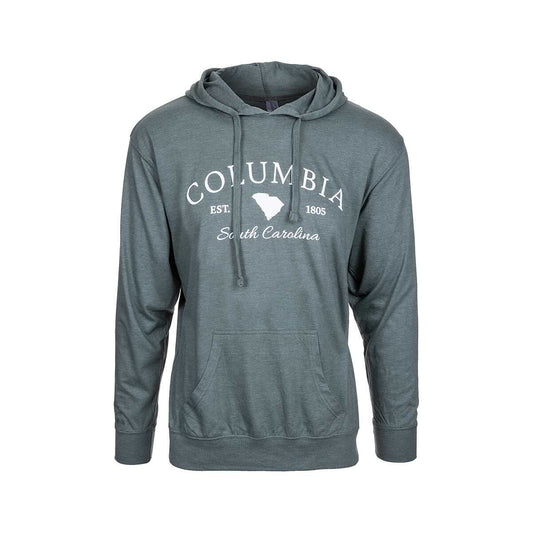Bay Pointe Columbia South Carolina State Hooded Long Sleeve T-Shirt