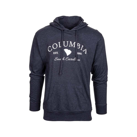 Bay Pointe Columbia South Carolina State Hooded Long Sleeve T-Shirt