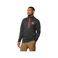 Columbia Men's Clemson Collegiate Essentials Hike Grid Fleece Half Zip Pullover
