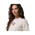 Columbia Women's Clemson Collegiate Hart Mountain Quilted Crew Sweatshirt