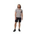 Columbia Men's University of Tennessee Collegiate Tech Trail Short Sleeve Polo Shirt, Charcoal, alternate view 3