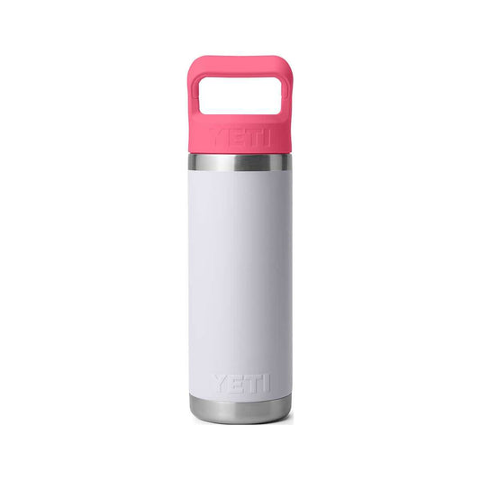 YETI Rambler 18 Ounce Water Bottle with Color-Matched Straw Cap