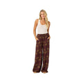 O'Neill Women's Rosalie Palm Stripe Pants, Chocolate Cho, alternate view 3