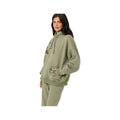 O'Neill Women's Hibiscus Oversized Hoodie, Sage, alternate view 2
