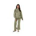 O'Neill Women's Hibiscus Oversized Hoodie, Sage, alternate view 3