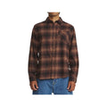 Katin Men's Derek Long Sleeve Flannel Shirt, French Roast