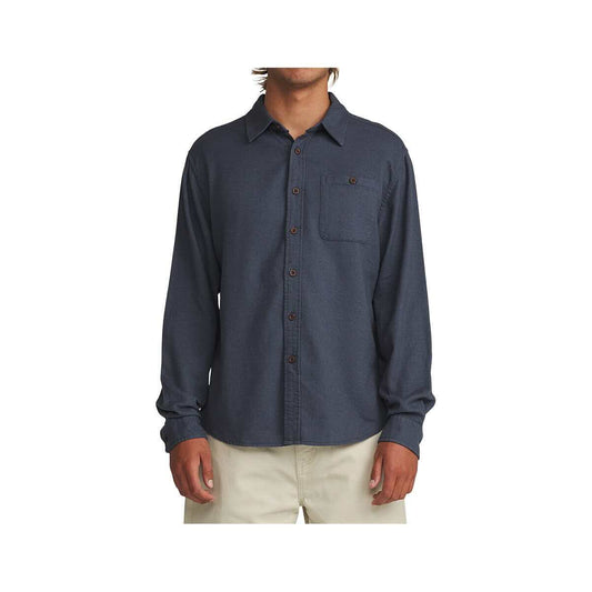 Katin Men's Twiller Long Sleeve Flannel Shirt, Tempest Blue