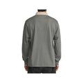 Katin Men's Ronan Long Sleeve Polo Rugby Shirt, Graphite, alternate view 1
