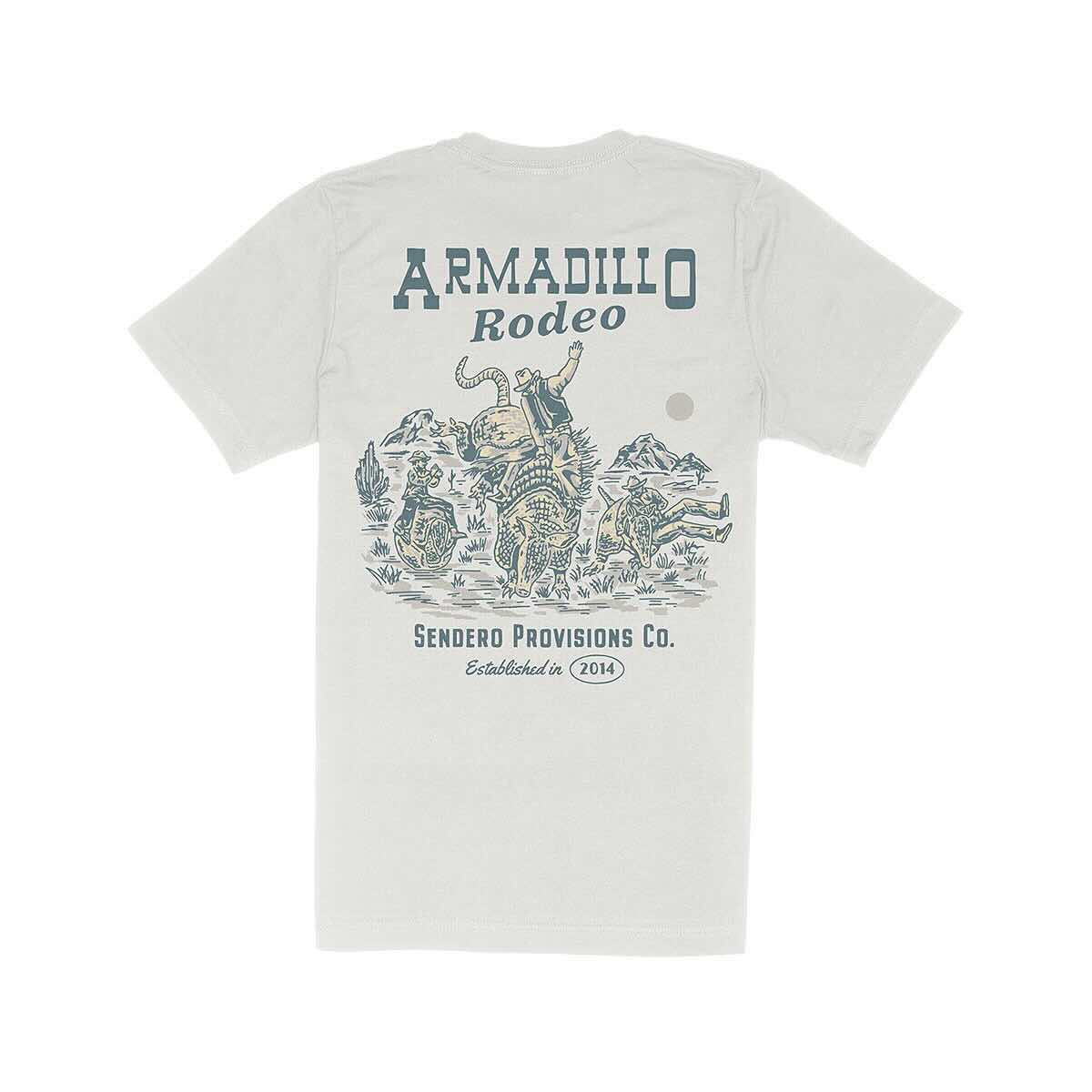 Sendero Provisions Men's Armadillo Rodeo Short Sleeve T-Shirt