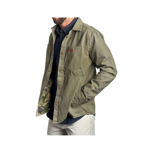 Marsh Wear Men's Delano Shacket, Fossil