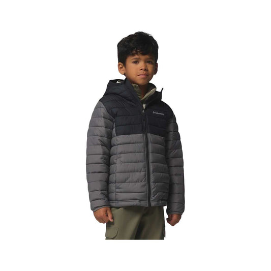 Columbia Boys' Powder Lite II Hooded Jacket