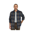 L.L.Bean Men's Traditional Fit Scotch Plaid Long Sleeve Flannel Shirt