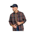 L.L.Bean Men's Traditional Fit Scotch Plaid Long Sleeve Flannel Shirt