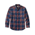 L.L.Bean Men's Traditional Fit Scotch Plaid Long Sleeve Flannel Shirt