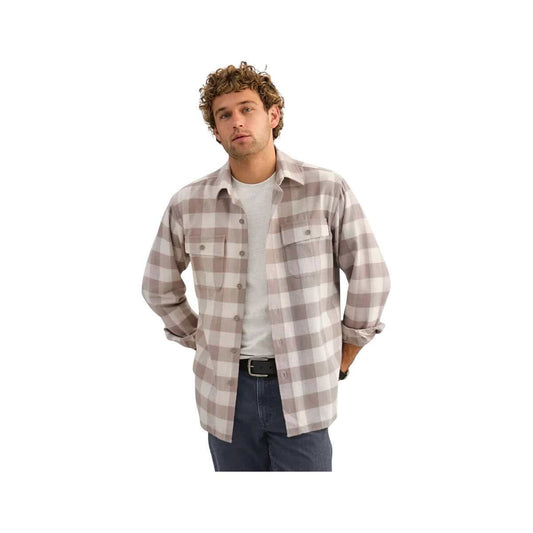 L.L.Bean Men's Long Sleeve Plaid Chamois Shirt