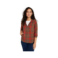 L.L.Bean Women's Scotch Plaid Relaxed Zip Hoodie