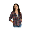 L.L.Bean Women's Scotch Plaid Relaxed Zip Hoodie