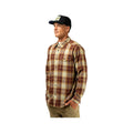 AFTCO Men's Lager Long Sleeve Flannel Shirt
