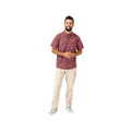 AFTCO Men's Boatbar Short Sleeve Button Down Shirt
