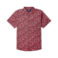 AFTCO Men's Boatbar Short Sleeve Button Down Shirt