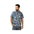 AFTCO Men's Boatbar Short Sleeve Button Down Shirt