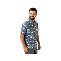 AFTCO Men's Boatbar Short Sleeve Button Down Shirt