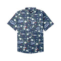 AFTCO Men's Boatbar Short Sleeve Button Down Shirt