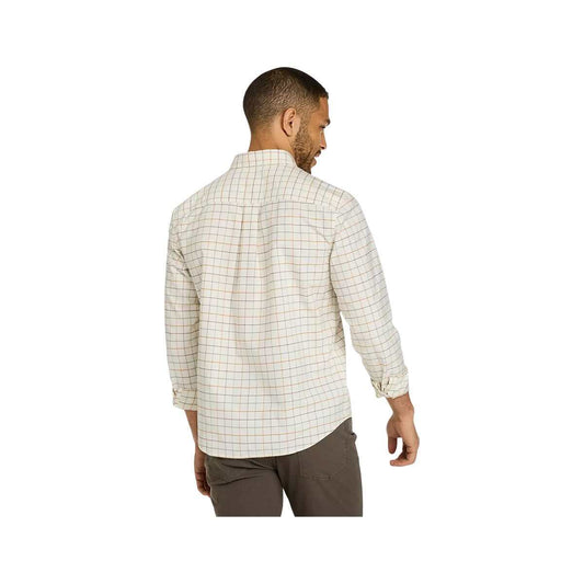 L.L.Bean Men's Sunwashed Long Sleeve Plaid Oxford Shirt