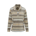North River Women's Farmington Shawl Collar Fleece Pullover, Plaza Taupe