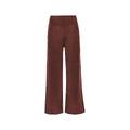 North River Women's Seneca Wide Legs Ankle Pants, Brown/Stone