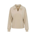 North River Women's Camden V-Neck Long Sleeve Top - Curvy, Plaza Taupe