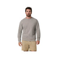 Vuori Jeffreys Crew 2.0 Long Sleeve T-Shirt, Mocha Heather