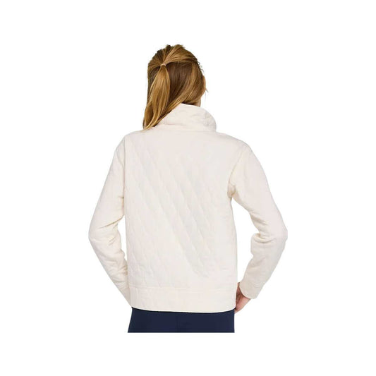L.L. Bean Women's VentureSoft Quilted Funnelneck Long Sleeve Pullover
