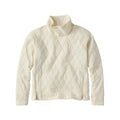 L.L. Bean Women's VentureSoft Quilted Funnelneck Long Sleeve Pullover