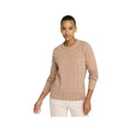 L.L.Bean Women's The Original Double L Cable Crewneck Sweater