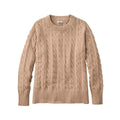 L.L.Bean Women's The Original Double L Cable Crewneck Sweater