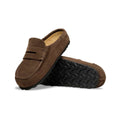 Birkenstock Men's Naples Wrapped Suede Leather Clogs