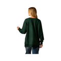 Carve Designs Women's Alena Long Sleeve Supersoft Top, Dark Pine Heather, alternate view 1