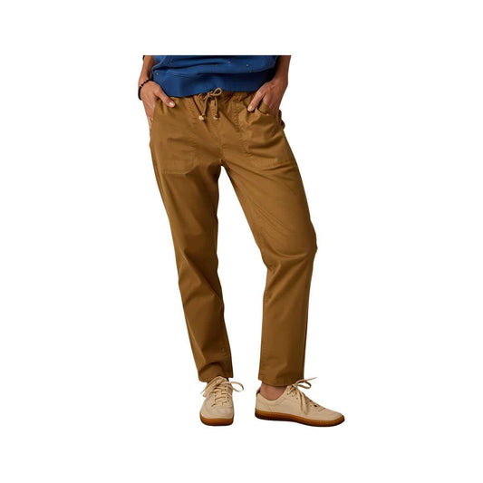 Carve Designs Women's Zoe Twill Pants, Walnut