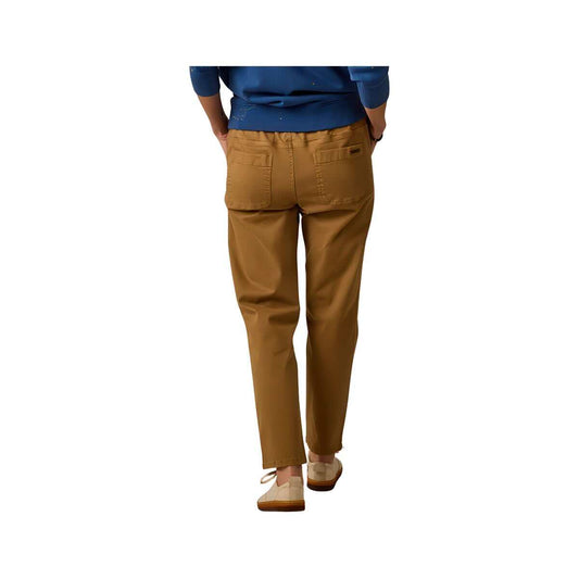 Carve Designs Women's Zoe Twill Pants, Walnut, alternate view 1