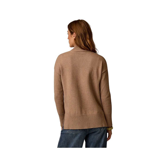 Carve Designs Women's Woodward Sweater, Dark Barley, alternate view 1