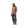 Carve Designs Women's Woodward Sweater, Dark Barley, alternate view 3