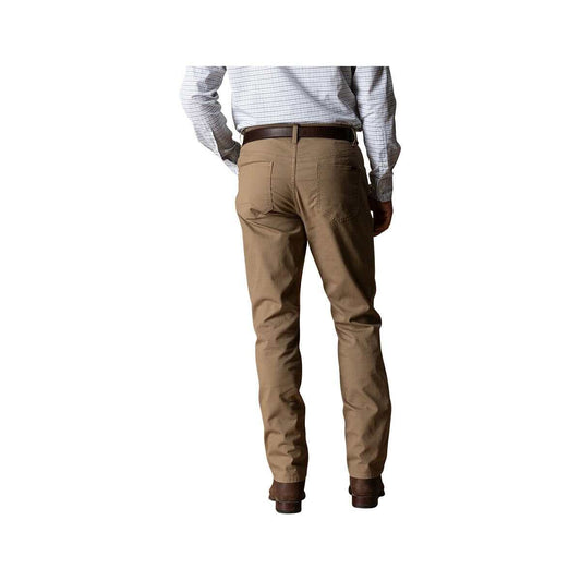 Duck Head Men's Classic Fit Pinpoint Canvas Five-Pocket Pants, Claystone, alternate view 1