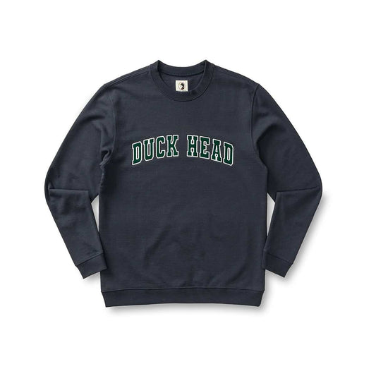 Duck Head Men's Applique Crewneck Sweatshirt, Navy, alternate view 1