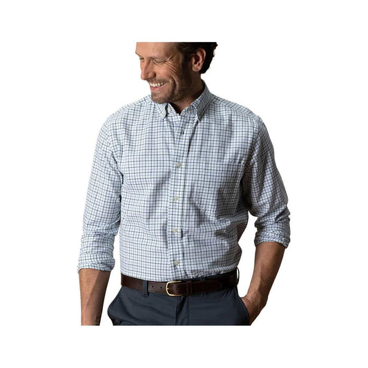 Duck Head Men's Cotton Oxford Long Sleeve Sport Shirt, Hunter Green