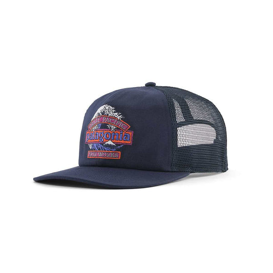 Patagonia Relaxed Trucker Hat, Great Waves New Navy