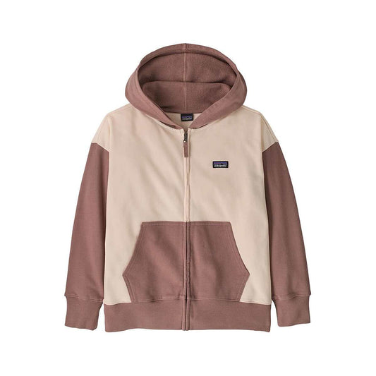 Patagonia Kids Full-Zip Hoody Sweatshirt, Natural